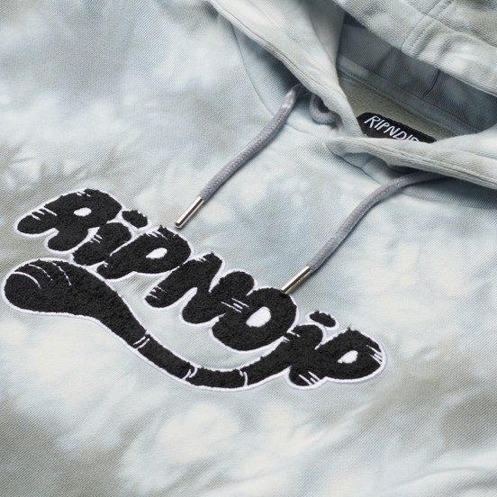 Мужская толстовка RIPNDIP Ripntail Hoodie Grey Lightning Wash