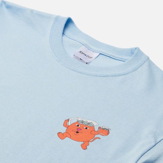 Мужской лонгслив RIPNDIP Drink Me Light Blue