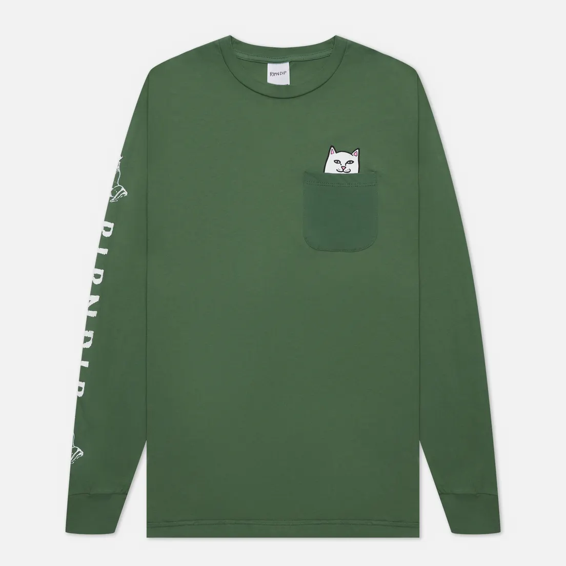 RIPNDIP Мужской лонгслив Lord Nermal Pocket