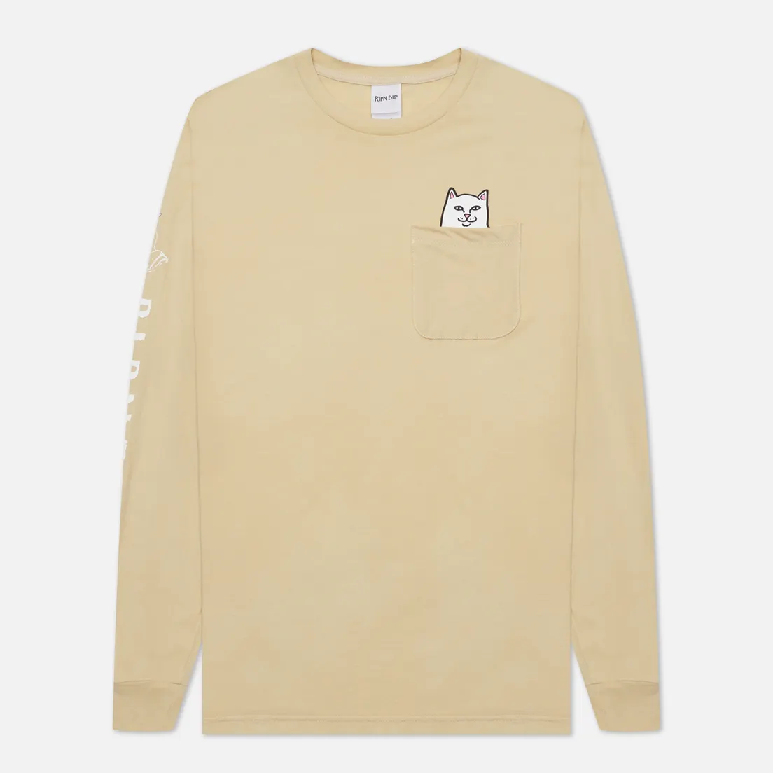 RIPNDIP Мужской лонгслив Lord Nermal Pocket