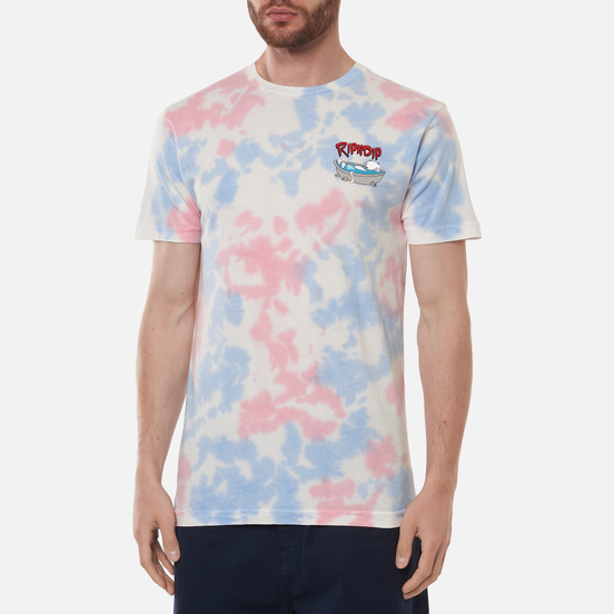 Мужская футболка RIPNDIP Bath Time Pink Tie Dye