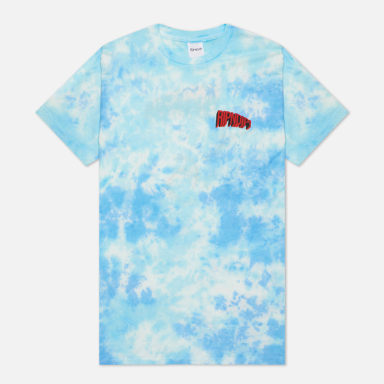 Мужская футболка RIPNDIP Flying High Blue Tie Dye