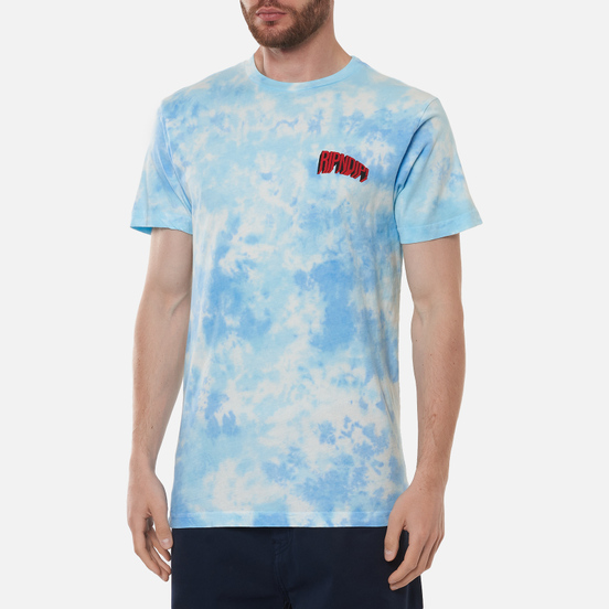 Мужская футболка RIPNDIP Flying High Blue Tie Dye