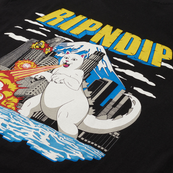 Мужская футболка RIPNDIP Nermzilla Black
