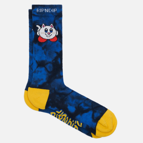 Носки RIPNDIP Nermby Blue Lightning