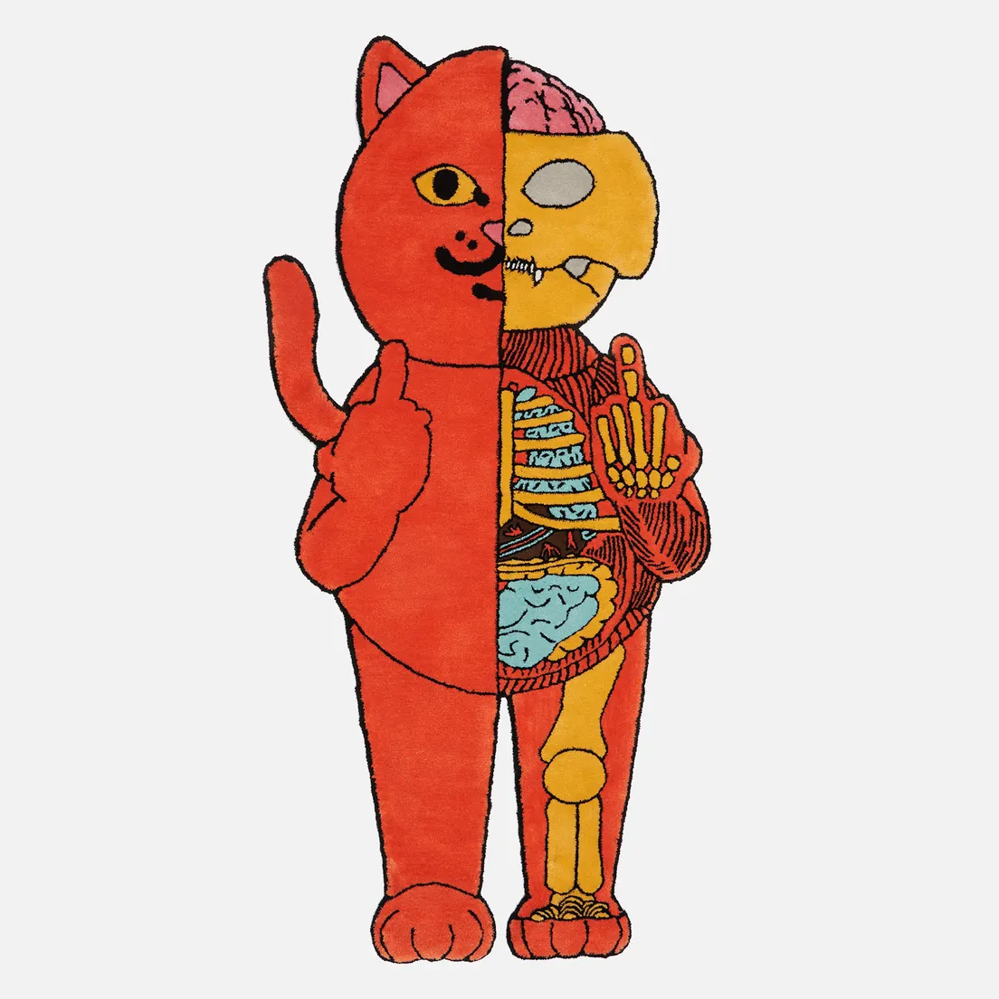 RIPNDIP Ковер Devil Anatomy