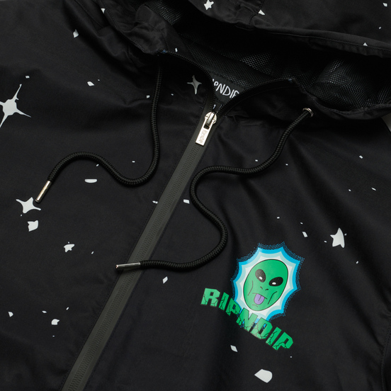 Мужская куртка ветровка RIPNDIP Nebulan Anorak Black