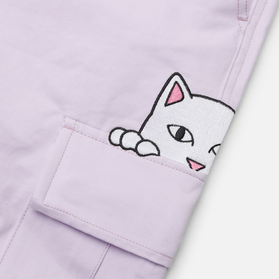 Мужские брюки RIPNDIP Peeking Nermal Cargo Lavender