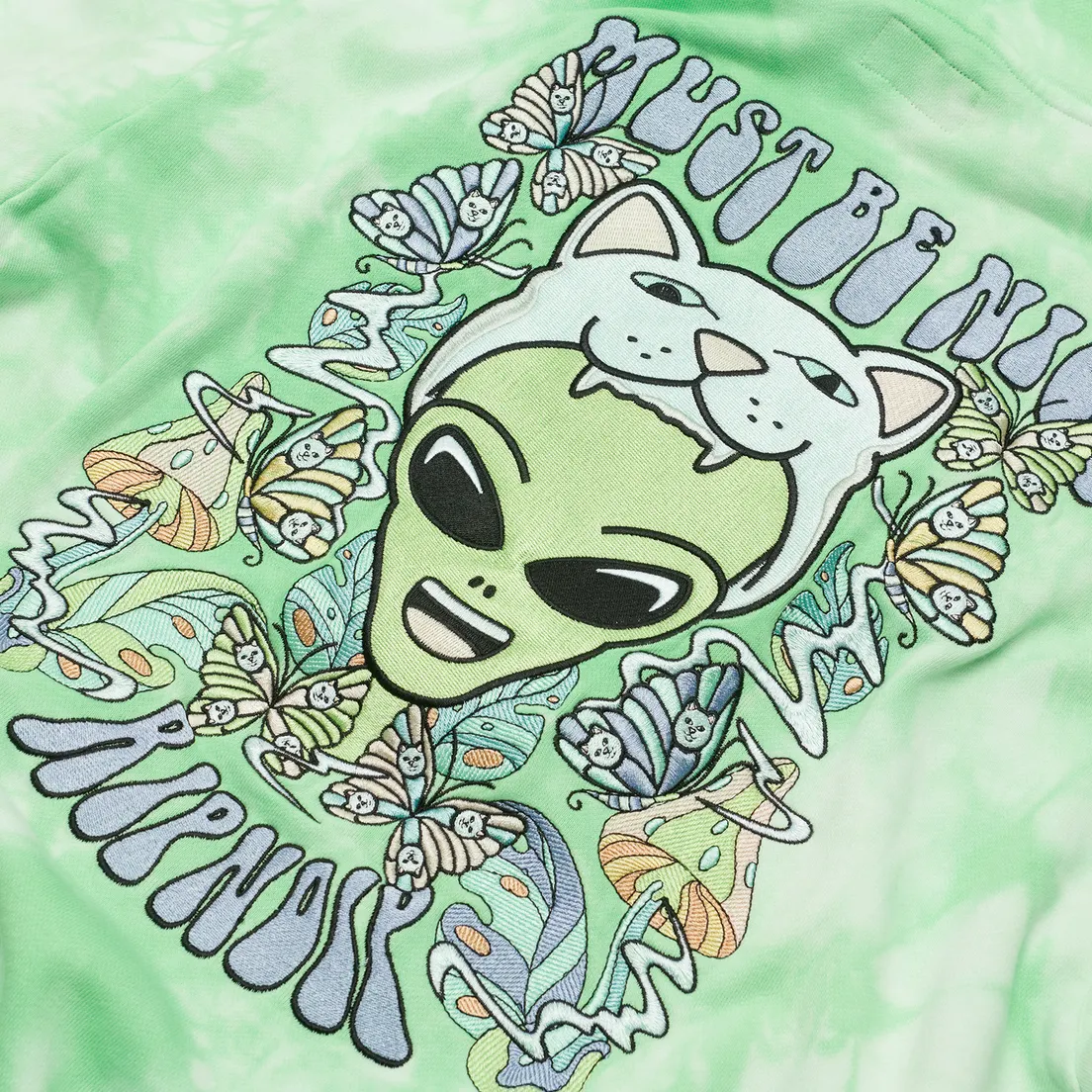 RIPNDIP Мужская толстовка Think Factory Embroidered Hoodie