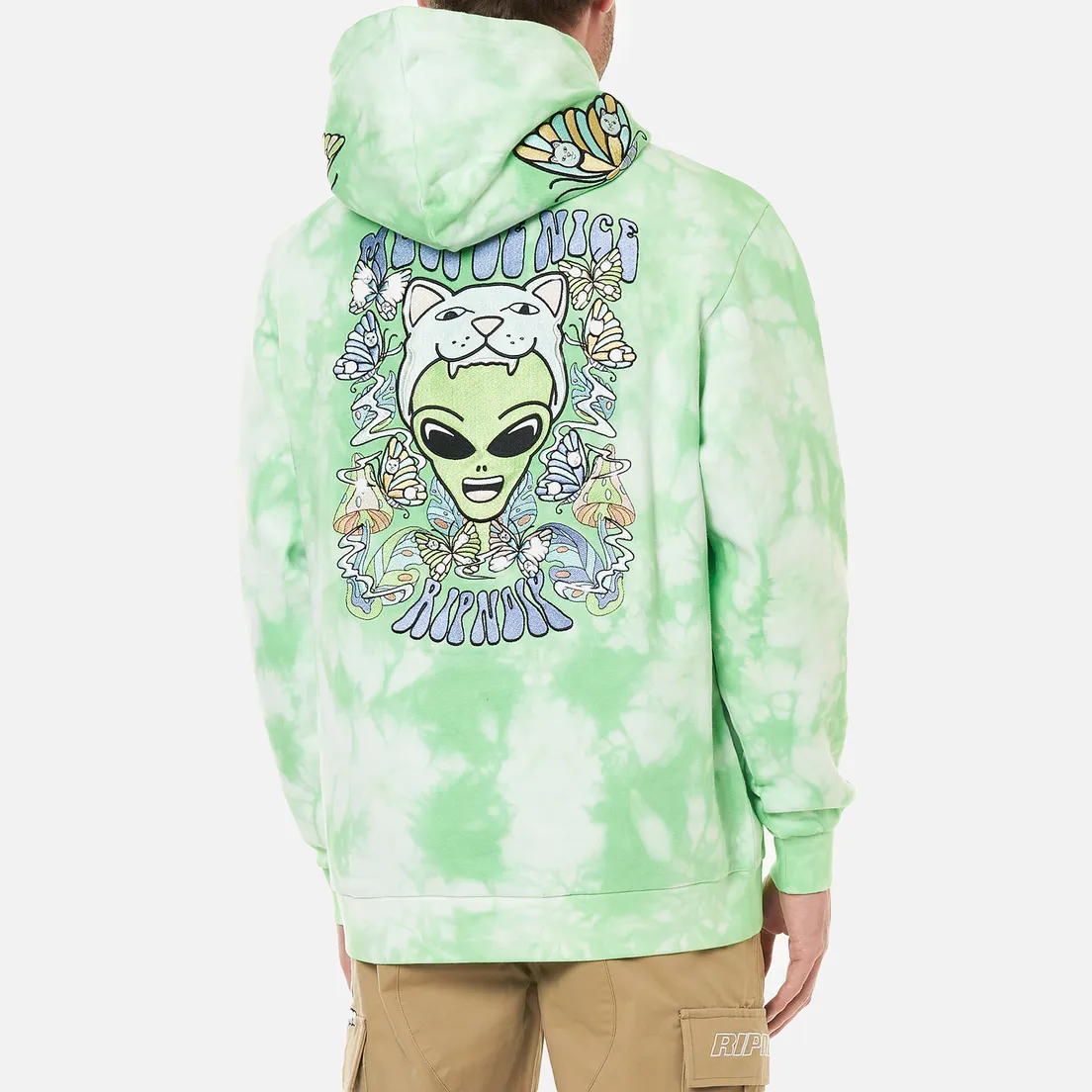 RIPNDIP Мужская толстовка Think Factory Embroidered Hoodie