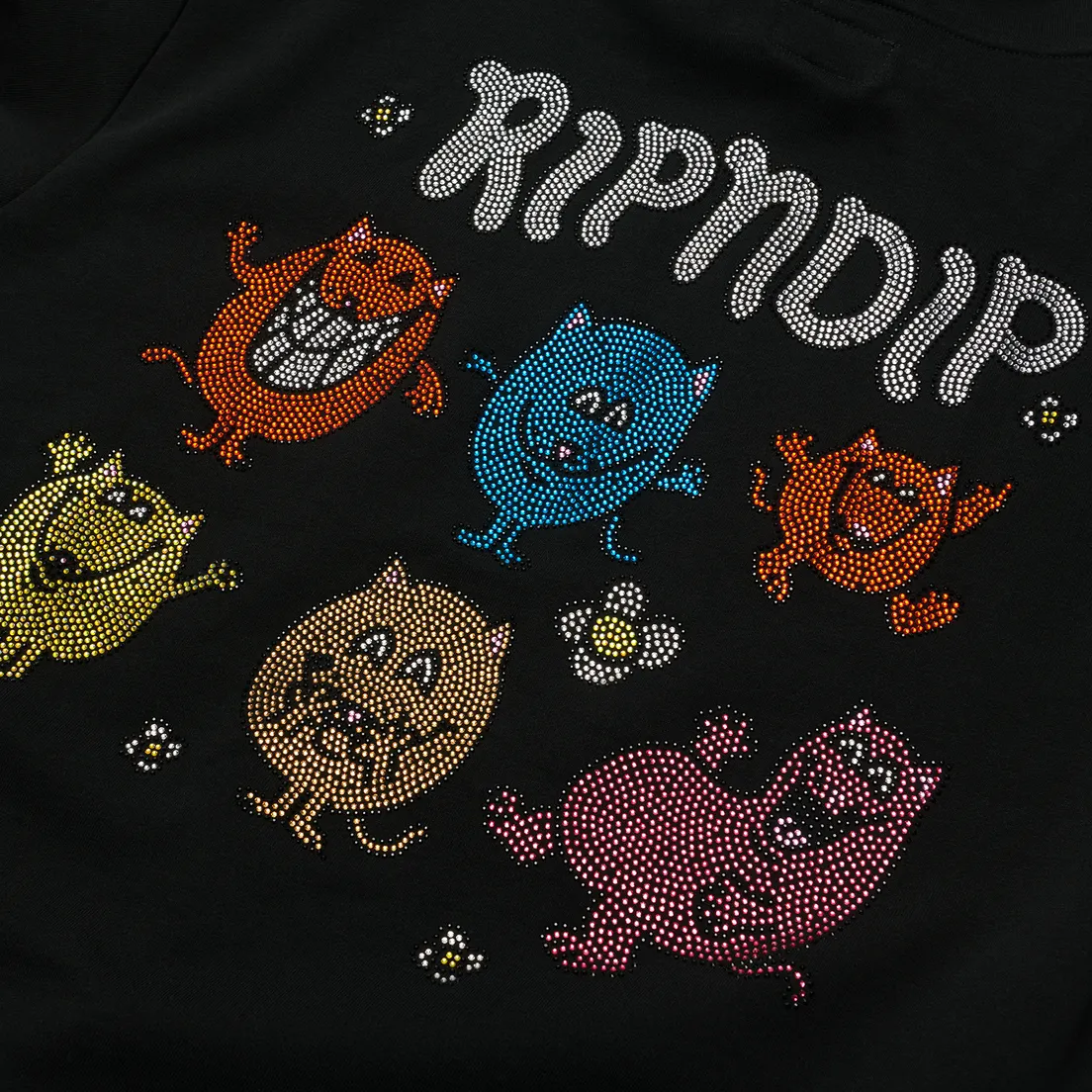 RIPNDIP Мужская толстовка Mr. Nerm Rhinestone Hoodie