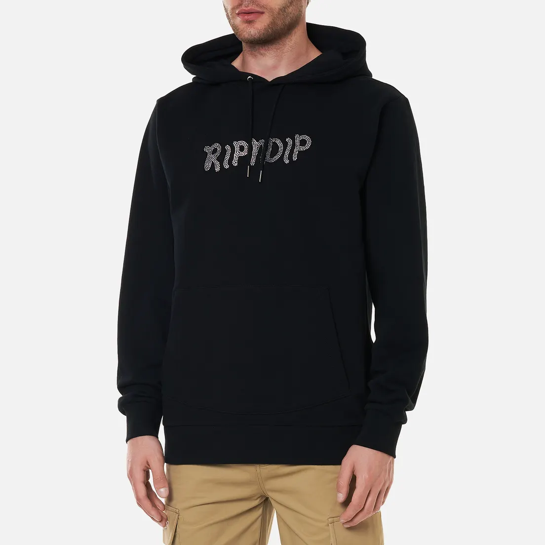RIPNDIP Мужская толстовка Mr. Nerm Rhinestone Hoodie