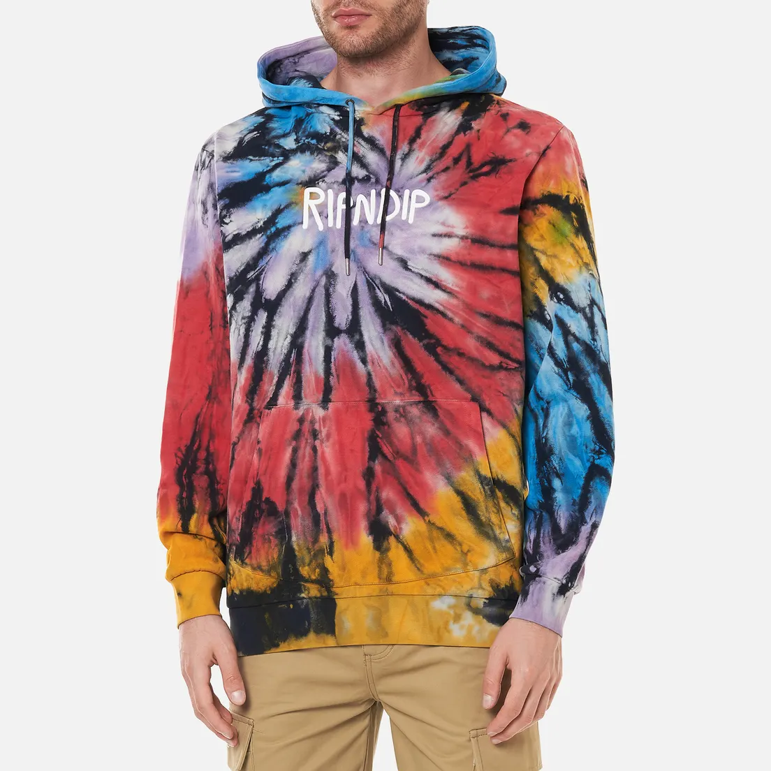 RIPNDIP Мужская толстовка Rubber Logo Hoodie