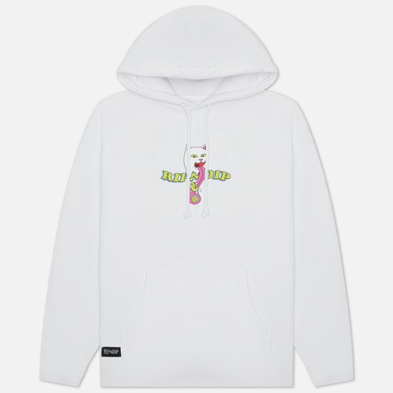 Мужская толстовка RIPNDIP Micro Nerm Hoodie White