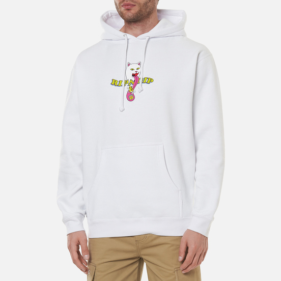 Мужская толстовка RIPNDIP Micro Nerm Hoodie White