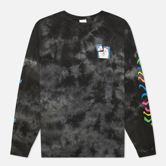 Мужской лонгслив RIPNDIP Acid Playdo Black Lightning Wash