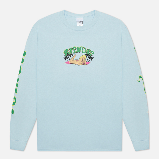 Мужской лонгслив RIPNDIP Nermrider Beach Light Blue