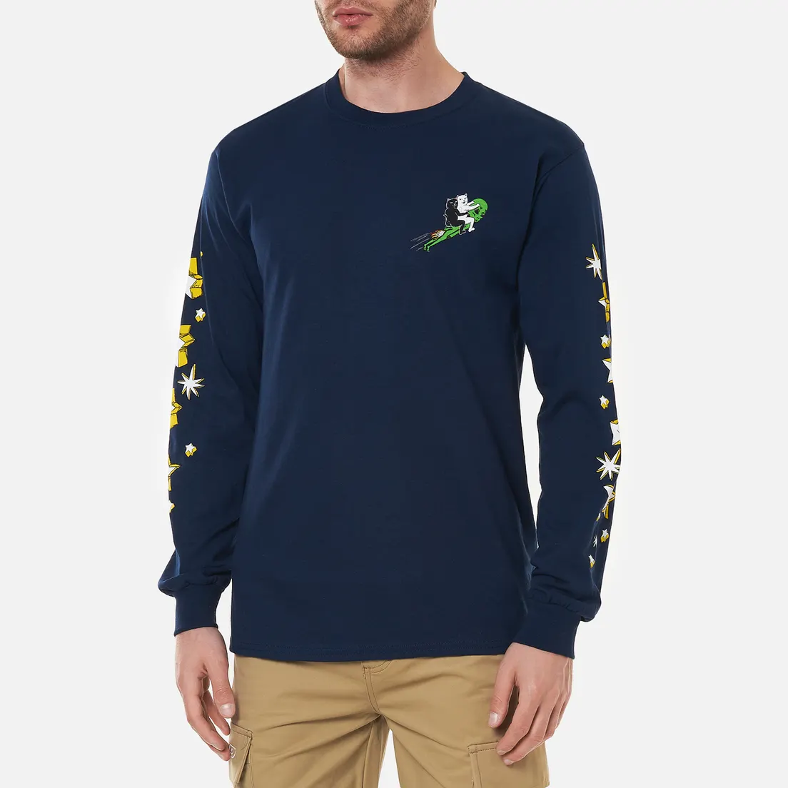 RIPNDIP Мужской лонгслив Star Gazer