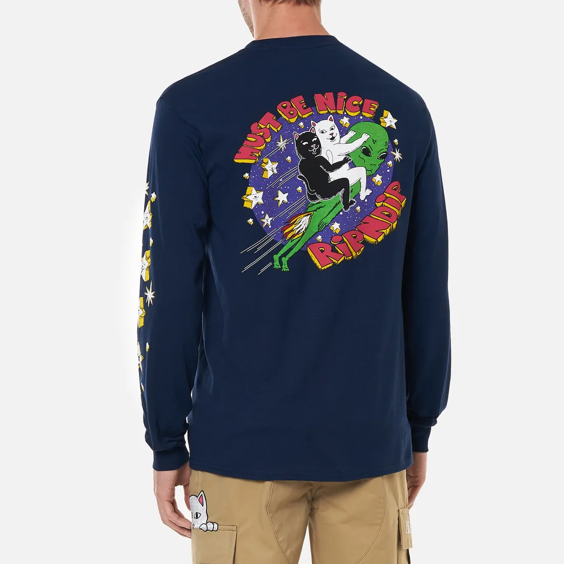 RIPNDIP Мужской лонгслив Star Gazer