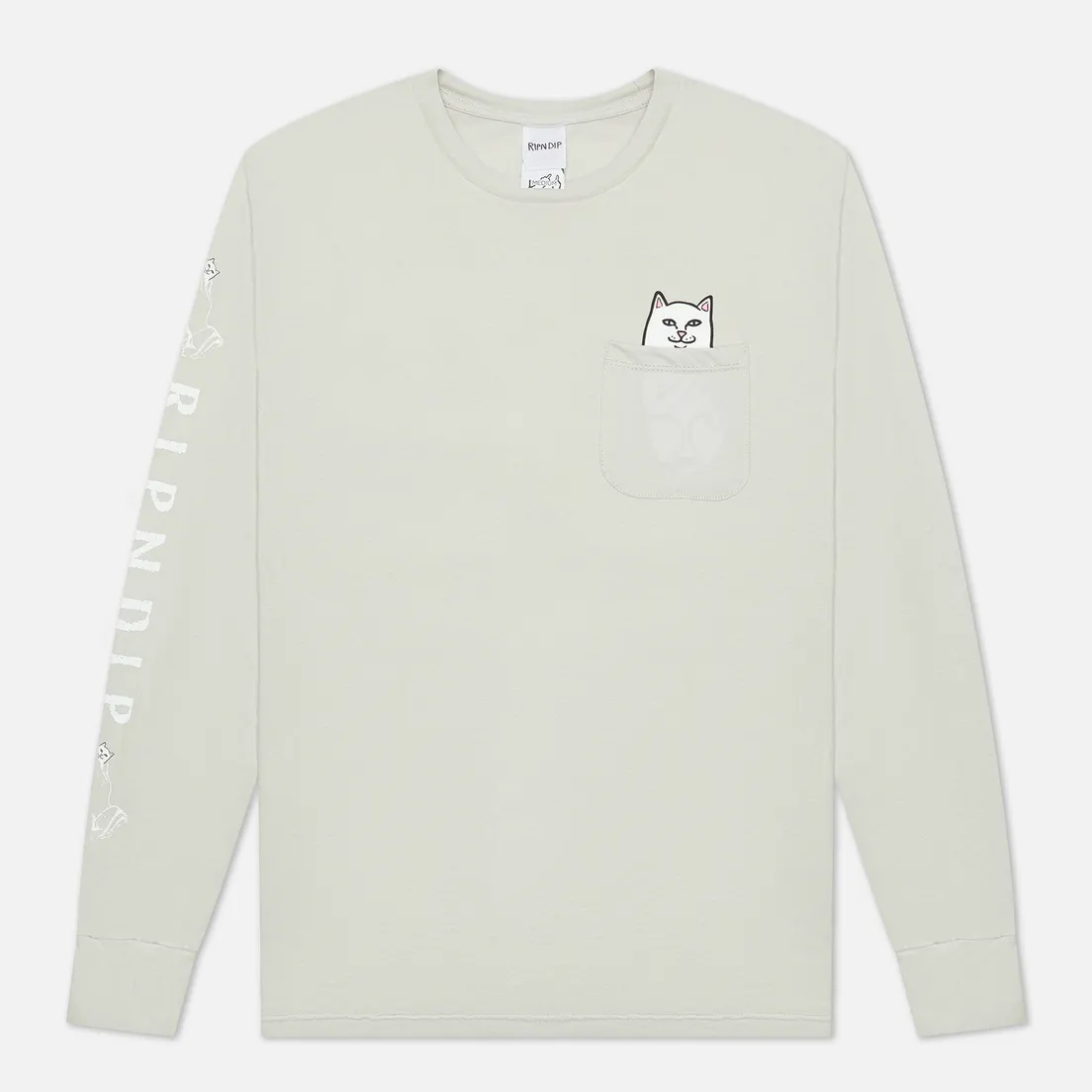 RIPNDIP Мужской лонгслив Lord Nermal Pocket