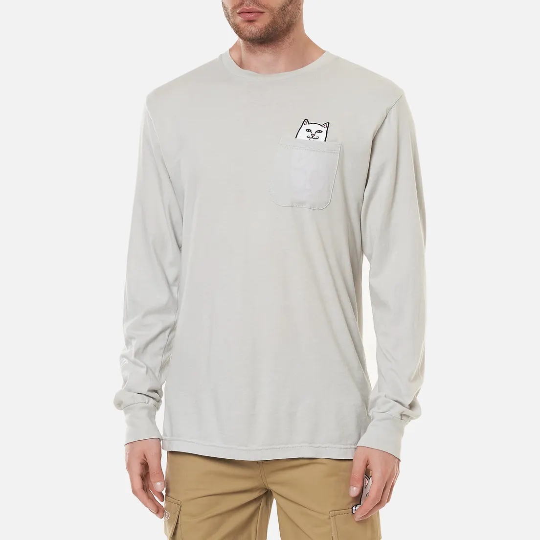 RIPNDIP Мужской лонгслив Lord Nermal Pocket