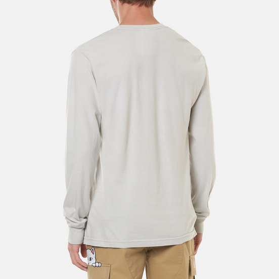Мужской лонгслив RIPNDIP Lord Nermal Pocket Grey