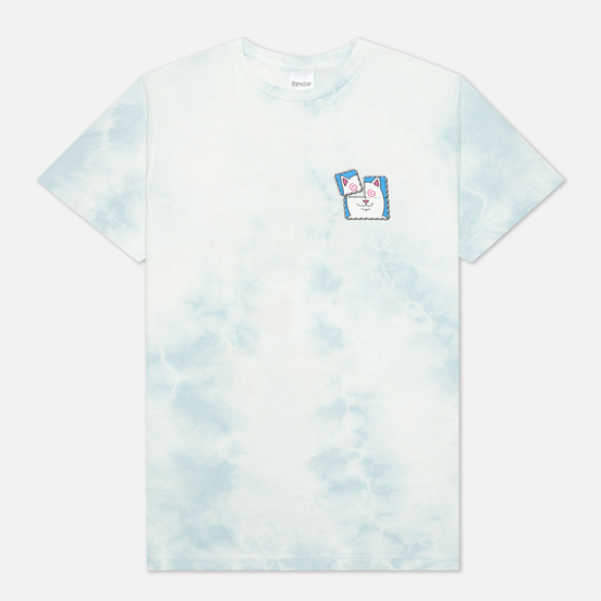 Мужская футболка RIPNDIP Acid Playdo Light Blue Cloud Wash