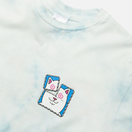 Мужская футболка RIPNDIP Acid Playdo Light Blue Cloud Wash