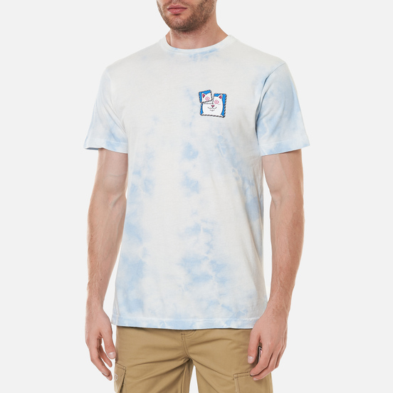 Мужская футболка RIPNDIP Acid Playdo Light Blue Cloud Wash