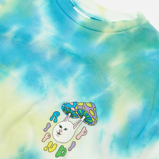 Мужская футболка RIPNDIP Boomer Gang Yellow/Blue Acid Wash