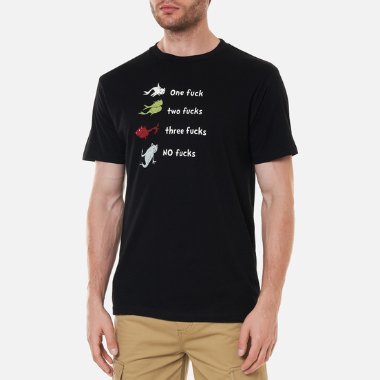 Мужская футболка RIPNDIP Down By The Seashore Black