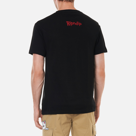 Мужская футболка RIPNDIP Down By The Seashore Black