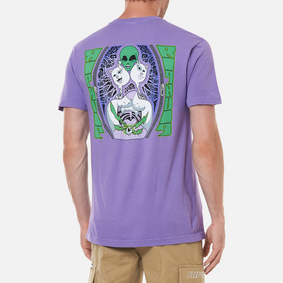 Мужская футболка RIPNDIP Firewire Light Purple