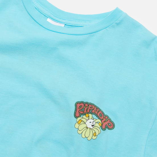 Мужская футболка RIPNDIP Flower Power Baby Blue