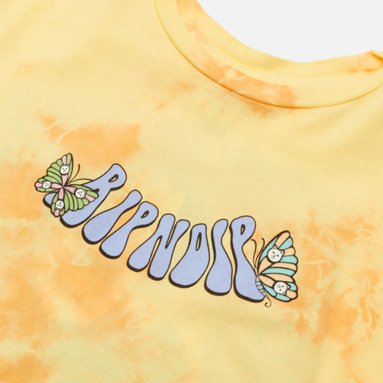 Мужская футболка RIPNDIP Think Factory Gold/Orange Cloud Wash