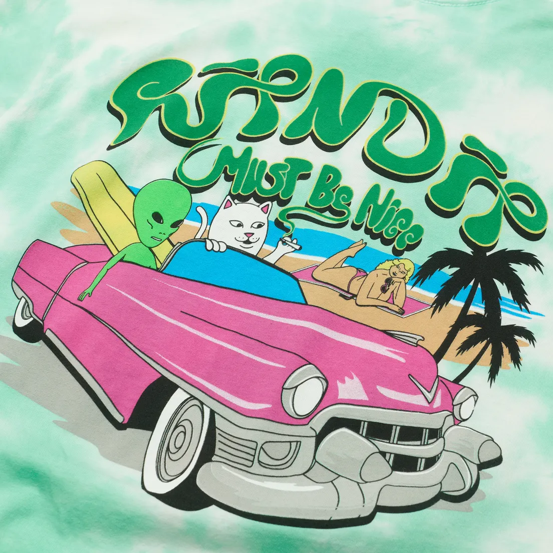 RIPNDIP Мужская футболка Nermrider Beach