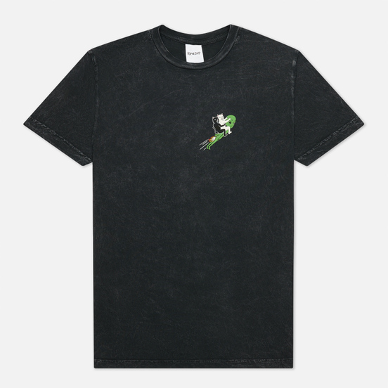 Мужская футболка RIPNDIP Star Gazer Black Mineral Wash