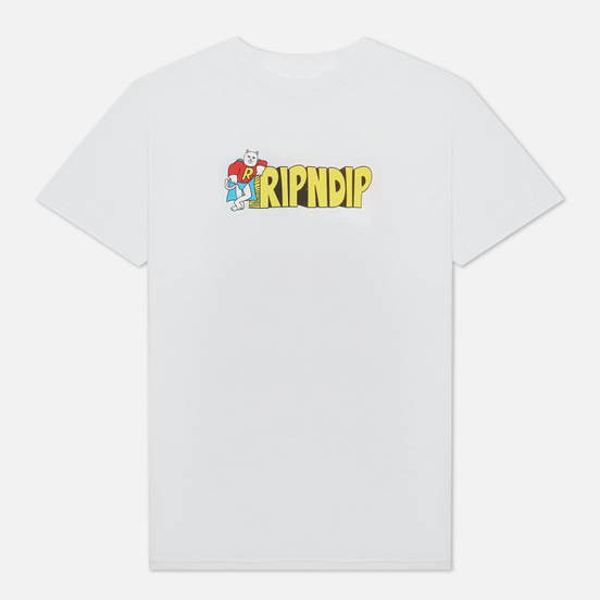 Мужская футболка RIPNDIP We Can Be Heros White