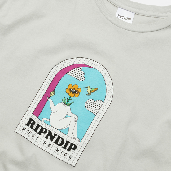 Мужская футболка RIPNDIP Window Daze Grey