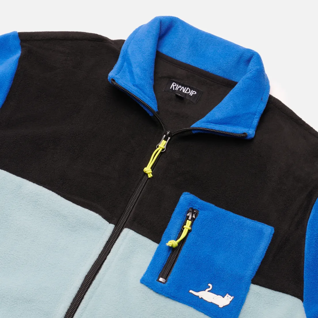 RIPNDIP Мужская куртка Alameda Color Block Polar Fleece