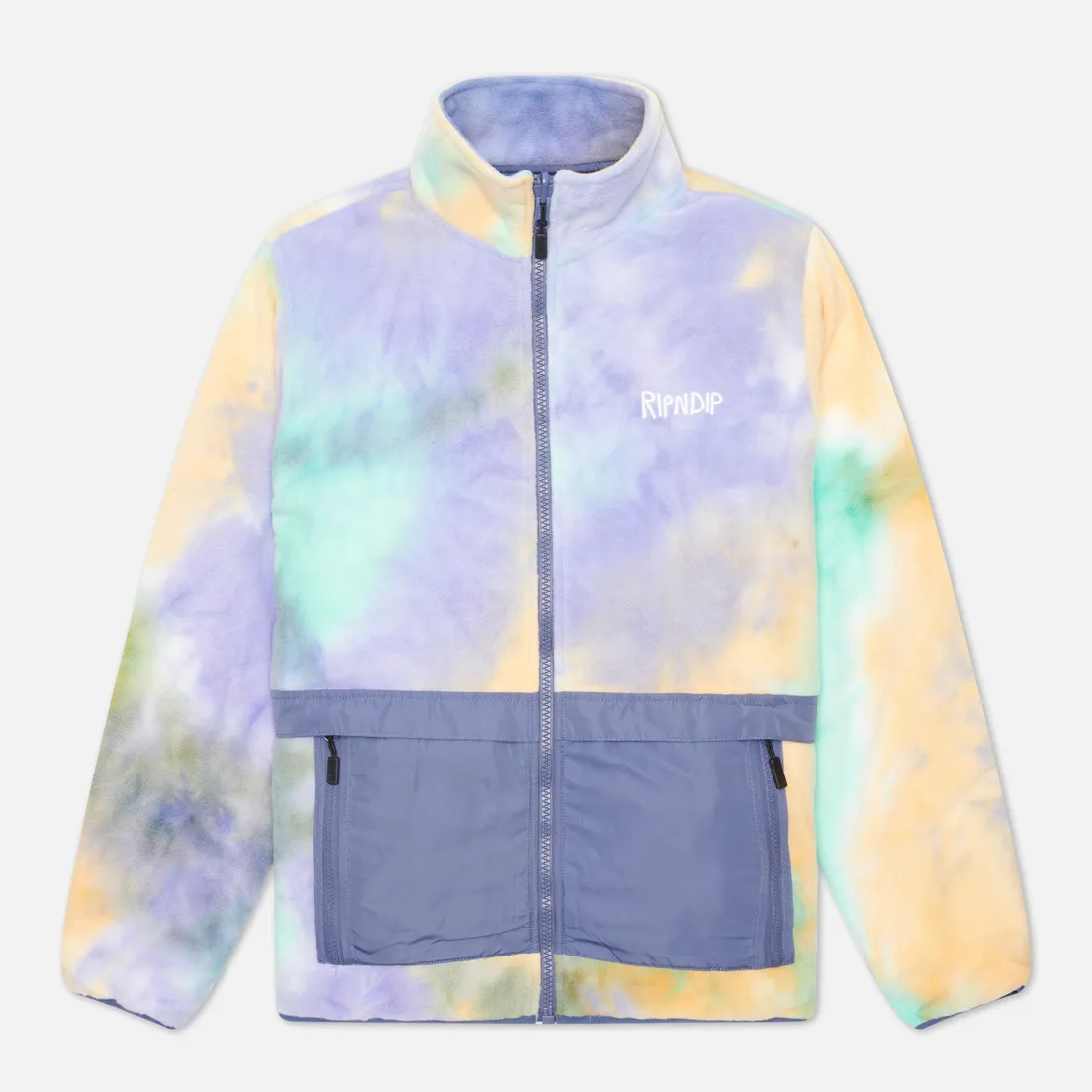 RIPNDIP Мужская флисовая куртка Castanza Reversible Brushed Fleece Quilted