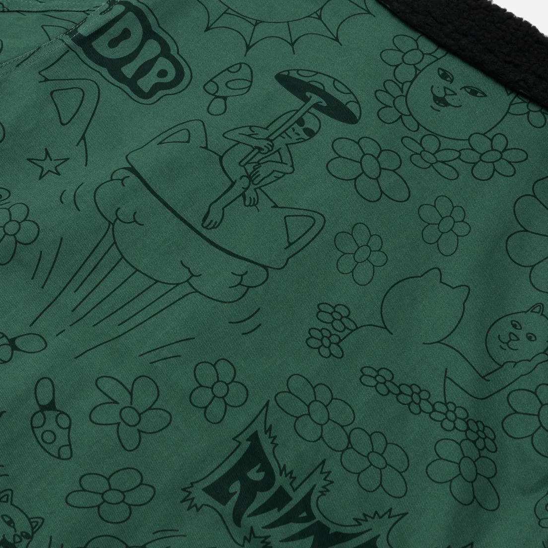 RIPNDIP Мужская куртка ветровка Scribble Button Up