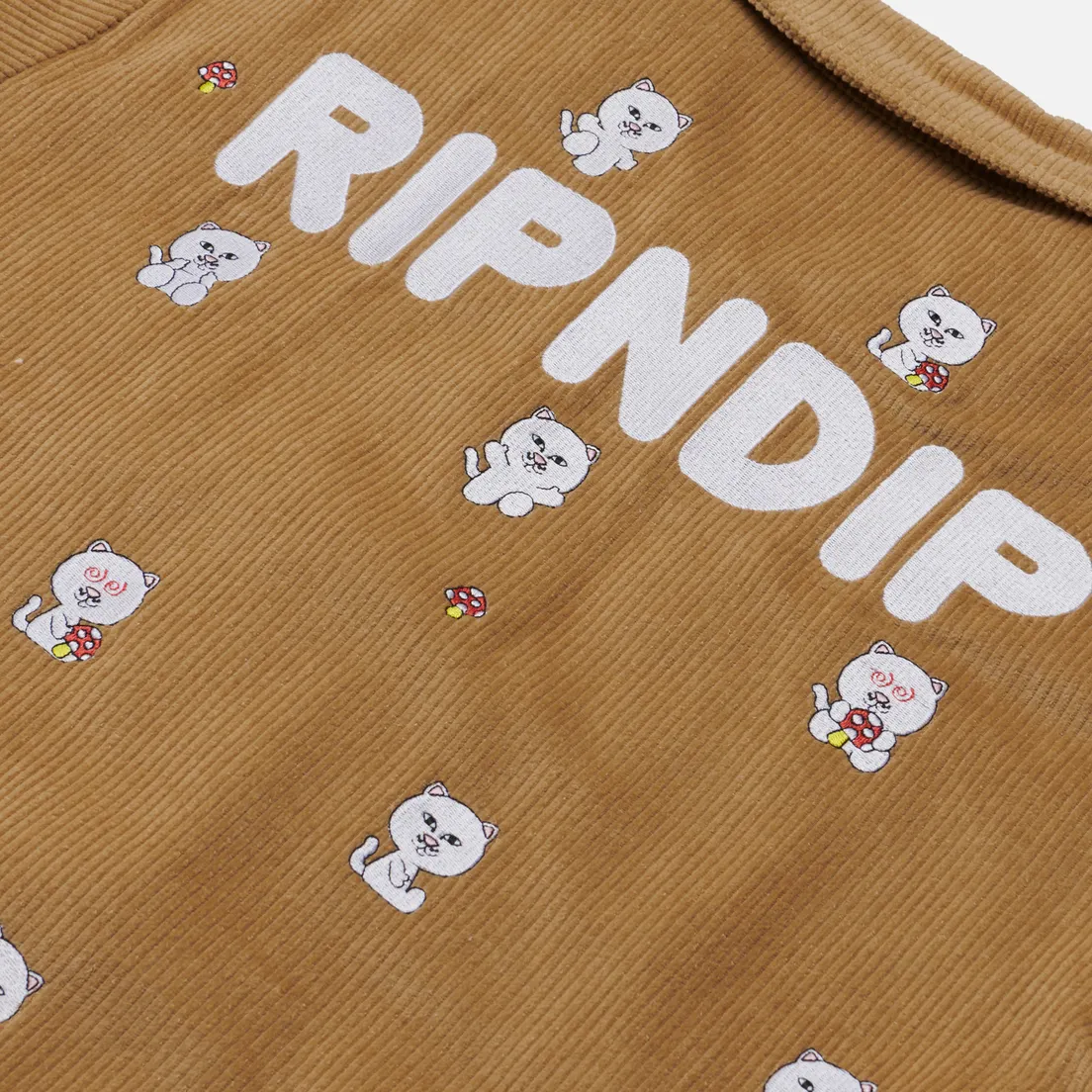 RIPNDIP Мужская куртка ветровка Hello Nermy Corduroy