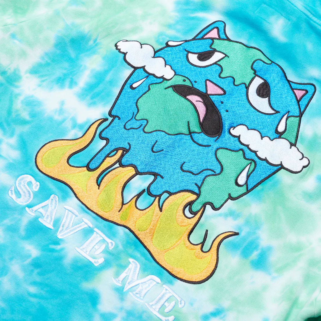 RIPNDIP Мужская толстовка Save the World Embroidered Hoodie