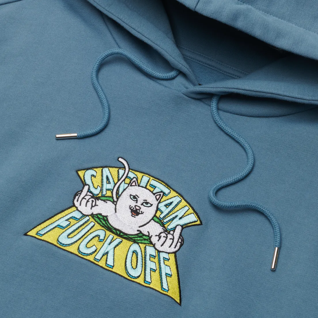 RIPNDIP Мужская толстовка Capitan Fuck Off Embroidered Hoodie