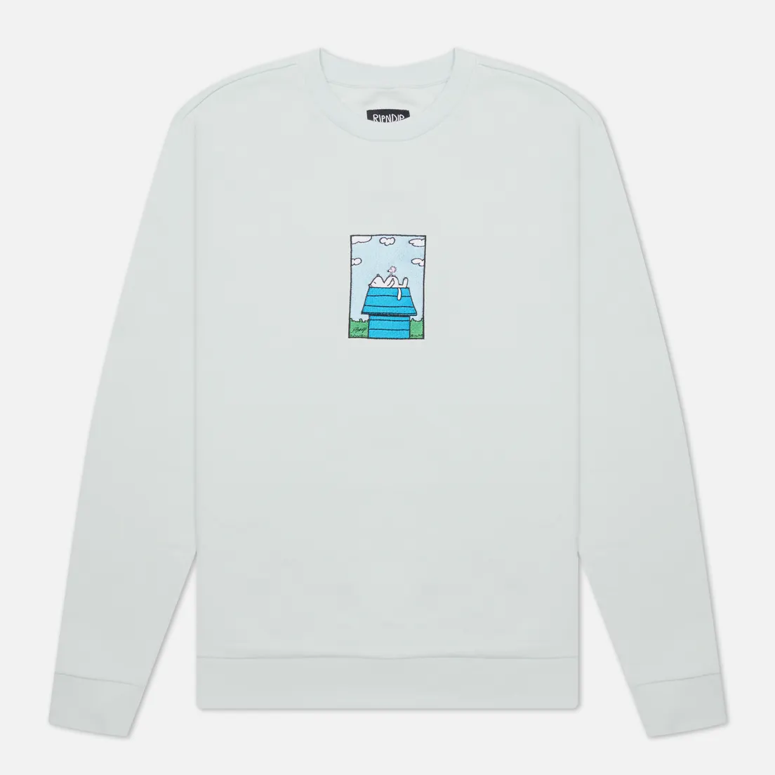 RIPNDIP Мужская толстовка Not Today Embroidered Crew Neck