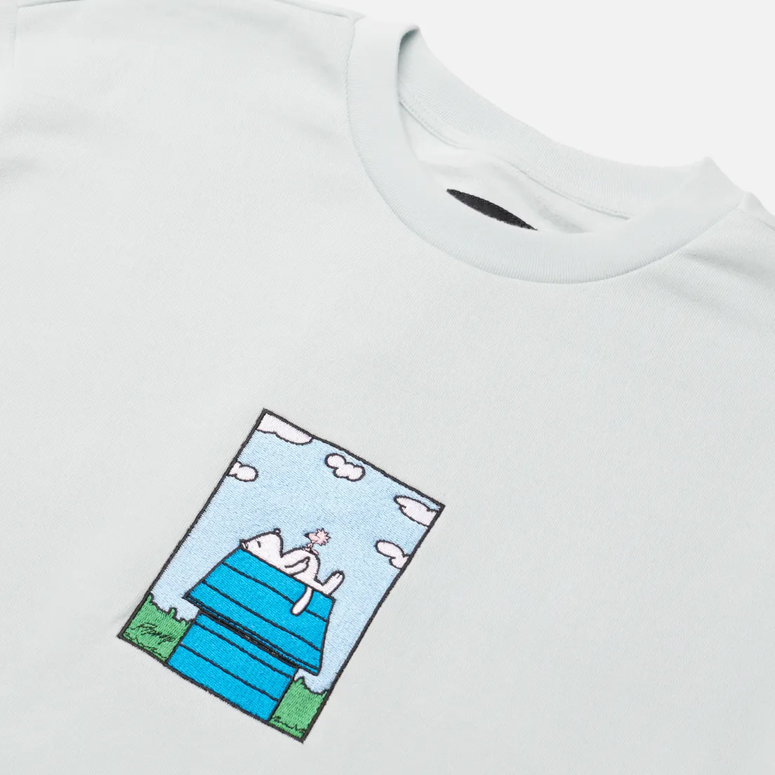 RIPNDIP Мужская толстовка Not Today Embroidered Crew Neck