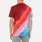 Мужская футболка RIPNDIP OG Prisma Embroidered Red Tie Dye фото - 3
