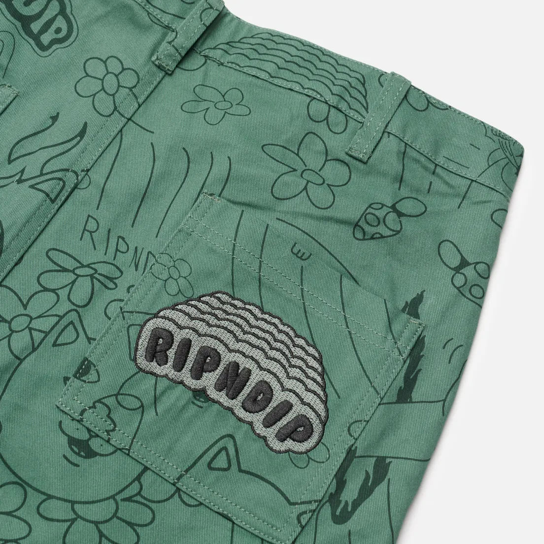 RIPNDIP Мужские брюки Scribble Cotton Twill