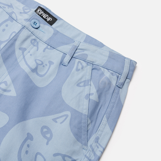 Мужские брюки RIPNDIP Many Faces Cotton Twill Slate